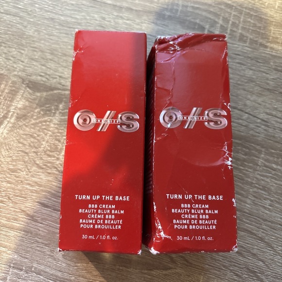One Size Other - LOT OF 2 One Size O/S Turn Up The Base BBB Cream Blur Balm Fair 1 N Neutral